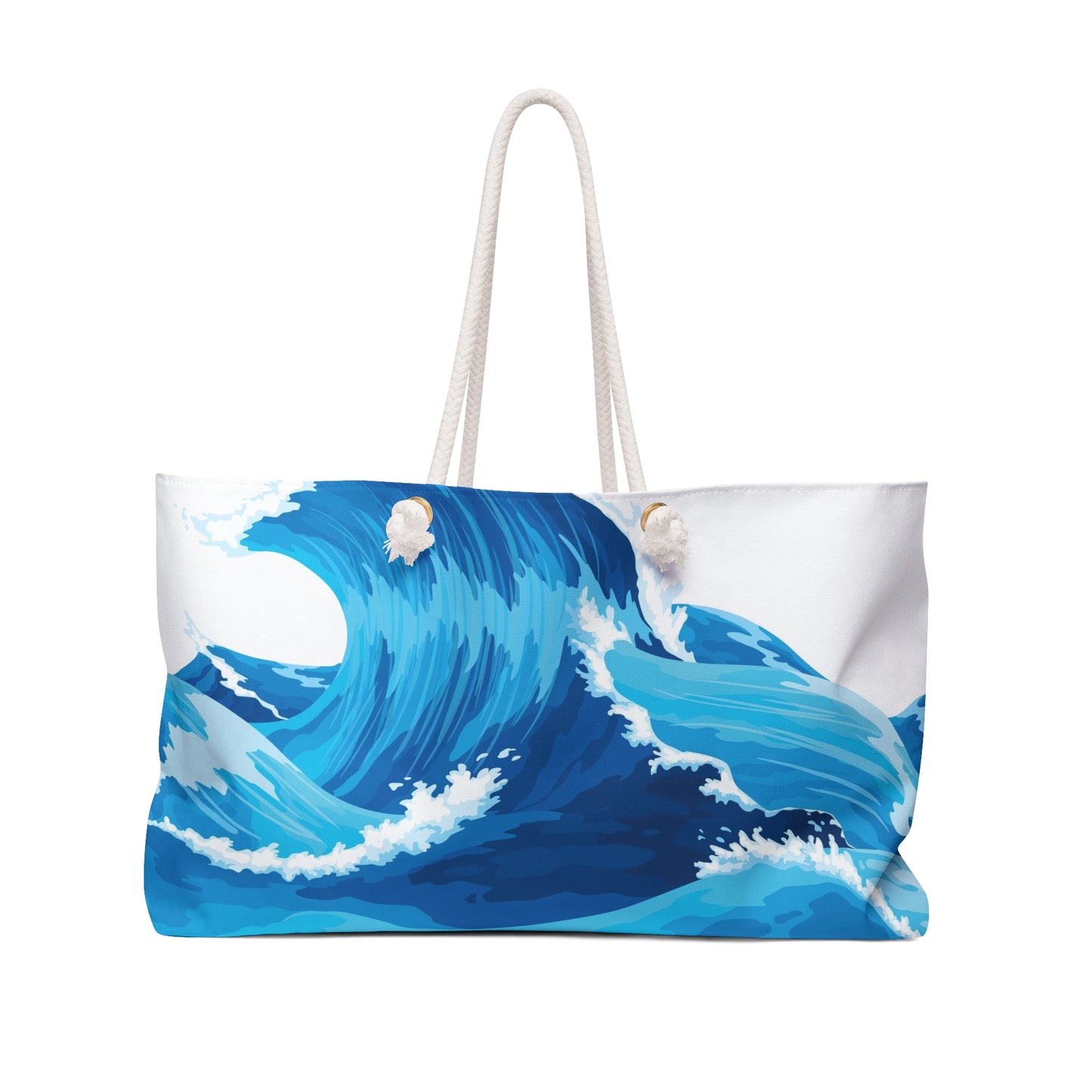 Ocean Wave Weekender Bag - Stylish Travel Tote for Beach Getaways