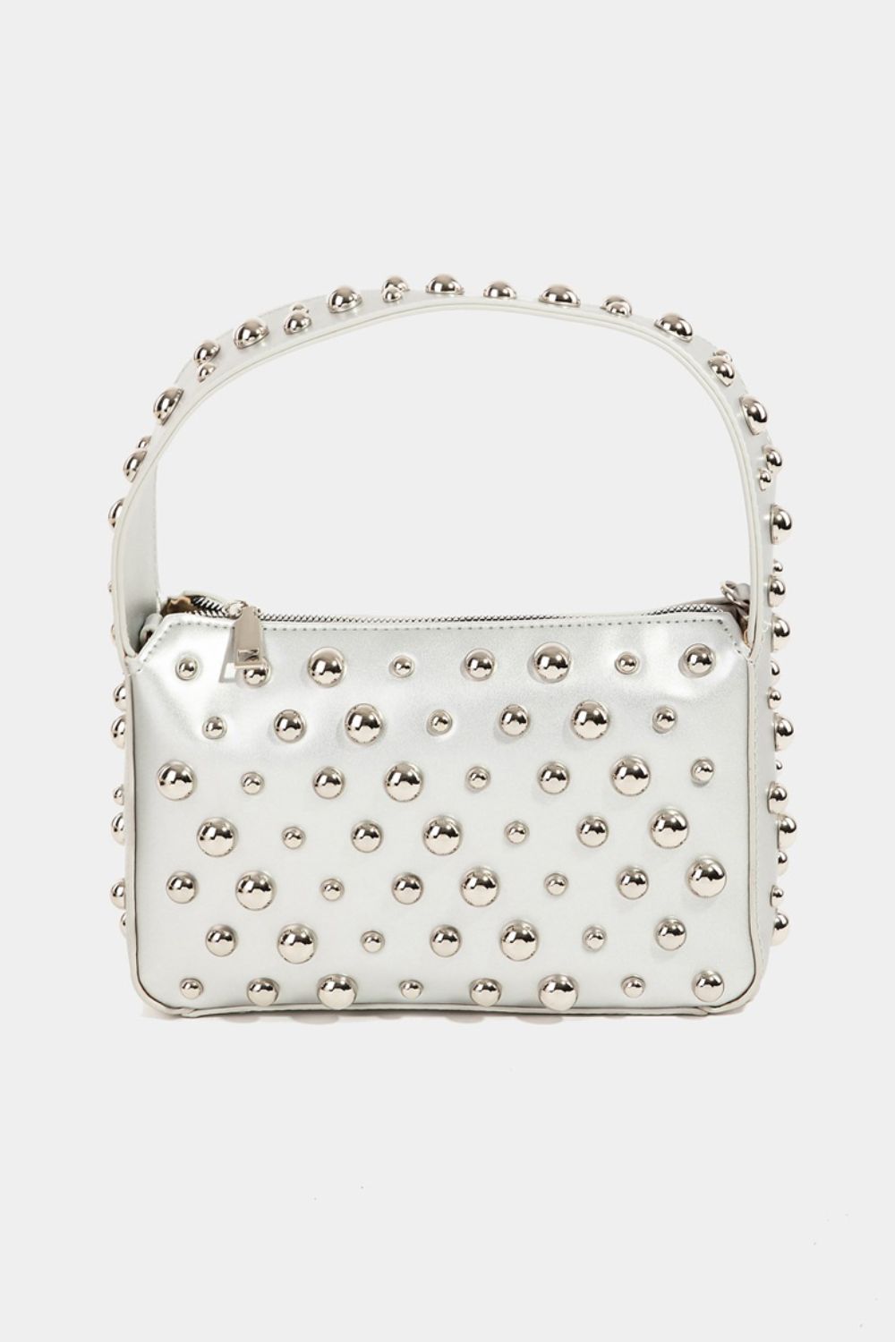 Fame Ball Studded Square Handbag