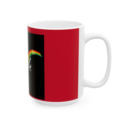 Happy Black History Month Ceramic Mug - Celebrate Diversity