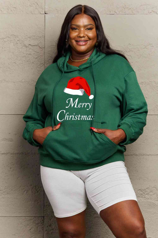 Simply Love Full Size MERRY CHRISTMAS Graphic Hoodie